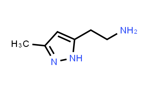 CAS No. 54055-40-2, 2-(3-Methyl-1H-pyrazol-5-yl)ethan-1-amine