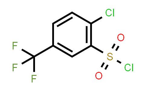 CAS No. 54090-08-3, 2-Chloro-5-(trifluoromethyl)benzene-1-sulfonyl chloride