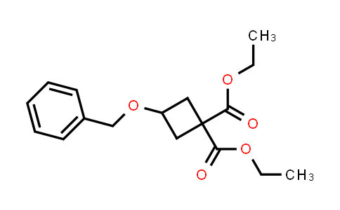 CAS No. 54166-15-3, Diethyl 3-(benzyloxy)cyclobutane-1,1-dicarboxylate
