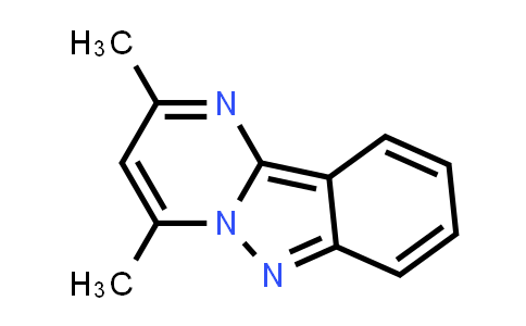 CAS No. 54167-66-7, 2,4-Dimethylpyrimido[1,2-b]indazole