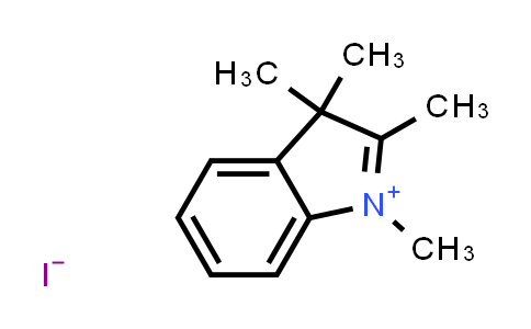 CAS No. 5418-63-3, 1,2,3,3-Tetramethyl-3H-indol-1-ium iodide