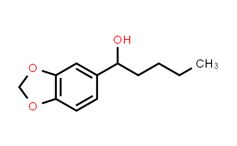 CAS No. 5422-01-5, 1-(Benzo[d][1,3]dioxol-5-yl)pentan-1-ol