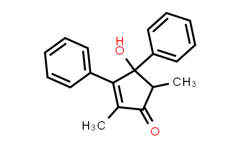 CAS No. 5423-06-3, 2-Cyclopenten-1-one, 4-hydroxy-2,5-dimethyl-3,4-diphenyl-