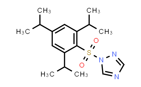 CAS No. 54230-60-3, 1-((2,4,6-Triisopropylphenyl)sulfonyl)-1H-1,2,4-triazole