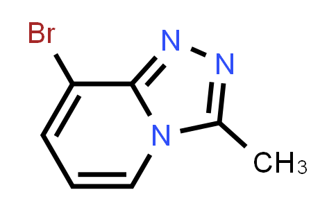 CAS No. 54230-90-9, 8-Bromo-3-methyl-[1,2,4]triazolo[4,3-a]pyridine