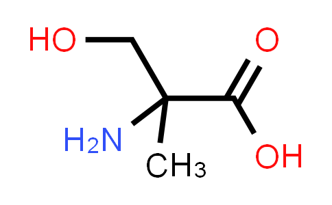 CAS No. 5424-29-3, 2-Amino-3-hydroxy-2-methylpropanoic acid