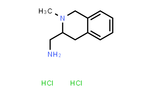 CAS No. 54329-62-3, [(2-methyl-1,2,3,4-tetrahydro-3-isoquinolinyl)methyl]amine dihydrochloride