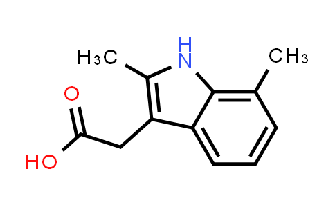 CAS No. 5435-41-6, (2,7-Dimethyl-1H-indol-3-yl)-acetic acid