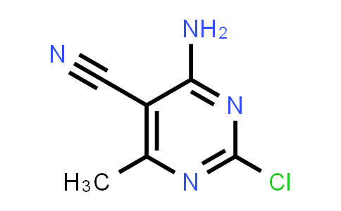 CAS No. 54356-34-2, 4-Amino-2-chloro-6-methylpyrimidine-5-carbonitrile