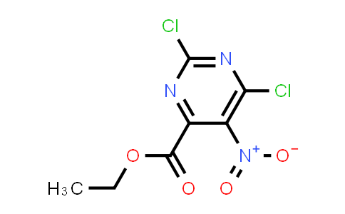 CAS No. 54368-61-5, Ethyl 2,6-dichloro-5-nitropyrimidine-4-carboxylate