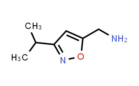 CAS No. 543713-30-0, (3-Isopropylisoxazol-5-yl)methanamine