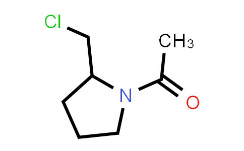 CAS No. 54385-06-7, 1-[2-(Chloromethyl)pyrrolidin-1-yl]ethan-1-one