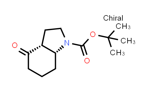 CAS No. 543910-34-5, (3aR,7aR)-tert-butyl 4-oxooctahydro-1H-indole-1-carboxylate