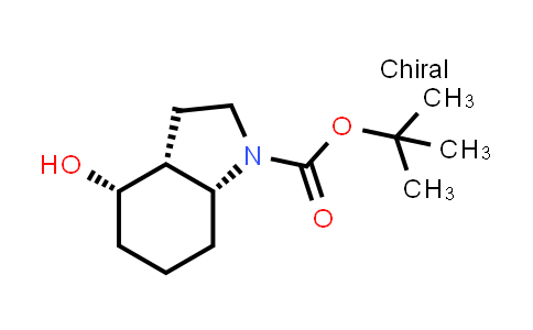 CAS No. 543910-49-2, tert-Butyl (3aR,4S,7aR)-4-hydroxyoctahydro-1H-indole-1-carboxylate