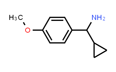 CAS No. 54398-65-1, 1-Cyclopropyl-1-(4-methoxyphenyl)methylamine