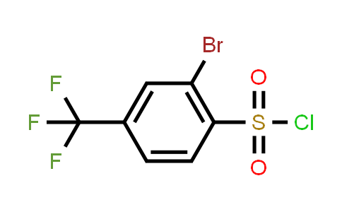 CAS No. 54403-98-4, 2-Bromo-4-(trifluoromethyl)benzene-1-sulfonyl chloride