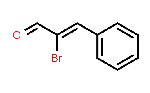 CAS No. 5443-49-2, 2-Bromo-3-phenylacrylaldehyde
