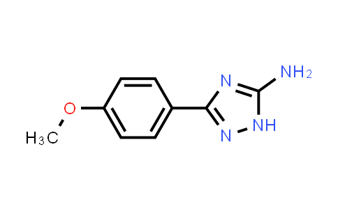 CAS No. 54464-14-1, 3-(4-Methoxyphenyl)-1h-1,2,4-triazol-5-amine