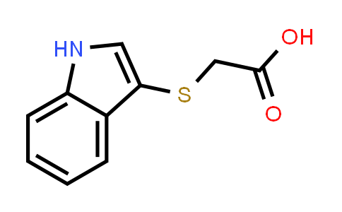 CAS No. 54466-88-5, 2-((1H-Indol-3-yl)thio)acetic acid