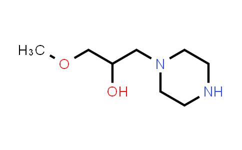 CAS No. 54469-44-2, 1-Methoxy-3-(piperazin-1-yl)propan-2-ol