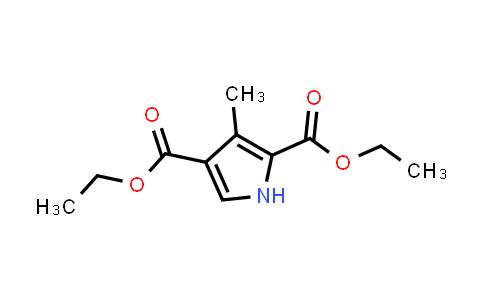 CAS No. 5448-16-8, Diethyl 3-methyl-1H-pyrrole-2,4-dicarboxylate
