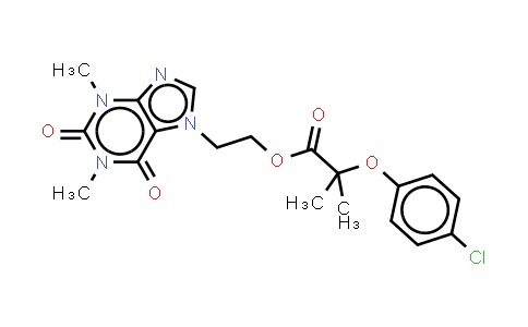 CAS No. 54504-70-0, Etofylline clofibrate