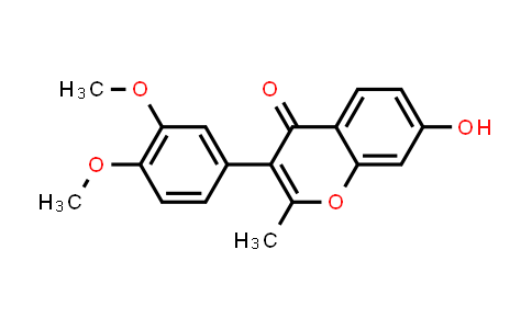 CAS No. 54528-39-1, 3-(3,4-Dimethoxy-phenyl)-7-hydroxy-2-methyl-chromen-4-one