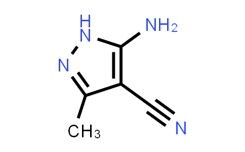 CAS No. 5453-07-6, 5-Amino-3-methyl-1H-pyrazole-4-carbonitrile