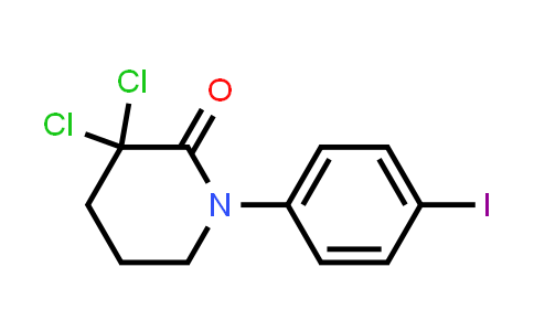 CAS No. 545445-10-1, 3,3-Dichloro-1-(4-iodophenyl)piperidin-2-one