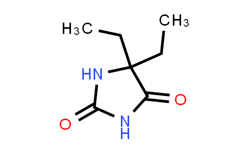 CAS No. 5455-34-5, 5,5-Diethylimidazolidine-2,4-dione