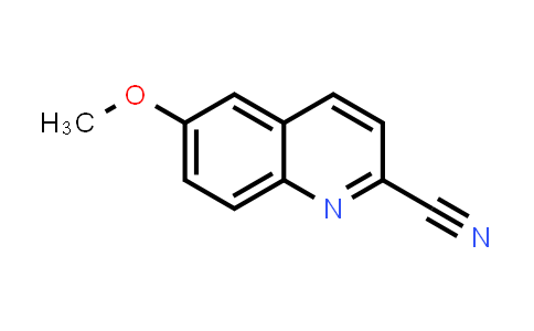CAS No. 5467-79-8, 6-Methoxyquinoline-2-carbonitrile