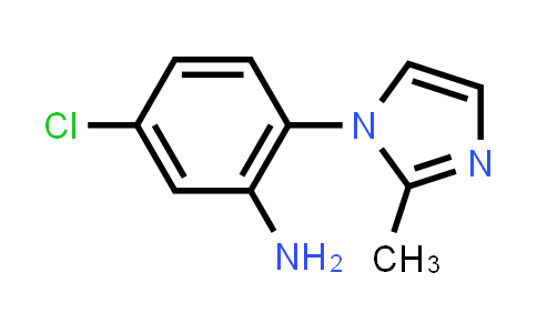 CAS No. 54705-96-3, 5-Chloro-2-(2-methyl-1h-imidazol-1-yl)aniline