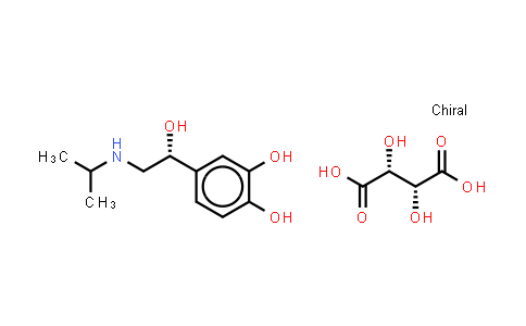 CAS No. 54750-10-6, Levisoprenaline (tartrate)