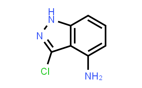 CAS No. 54768-48-8, 3-Chloro-1H-indazol-4-amine