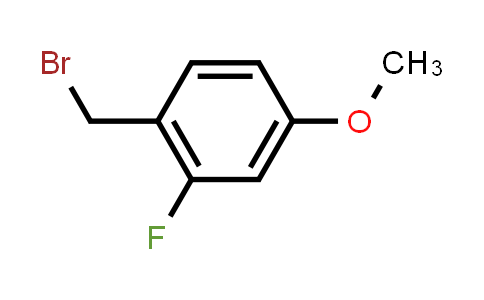 CAS No. 54788-19-1, 1-(Bromomethyl)-2-fluoro-4-methoxybenzene