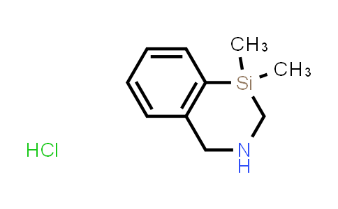CAS No. 54848-60-1, 1,1-Dimethyl-1,2,3,4-tetrahydrobenzo[d][1,3]azasiline hydrochloride