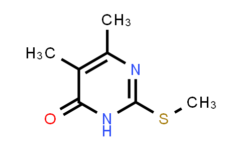 CAS No. 54855-79-7, 5,6-Dimethyl-2-(methylsulfanyl)-3,4-dihydropyrimidin-4-one