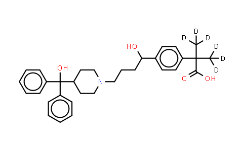 CAS No. 548783-71-7, Fexofenadine D6