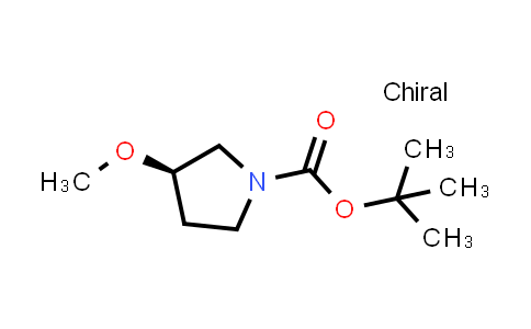 CAS No. 549532-08-3, tert-Butyl (R)-3-methoxypyrrolidine-1-carboxylate