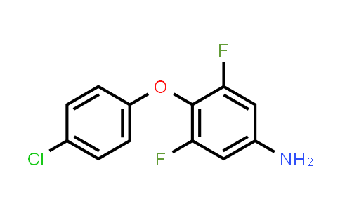 CAS No. 549547-33-3, 4-(4-Chlorophenoxy)-3,5-difluoroaniline