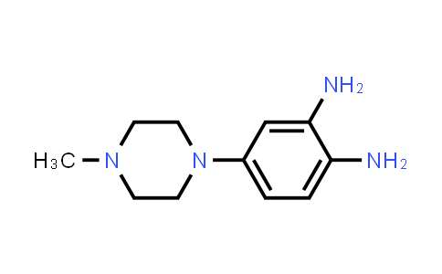 CAS No. 54998-08-2, 4-(4-Methylpiperazin-1-yl)benzene-1,2-diamine