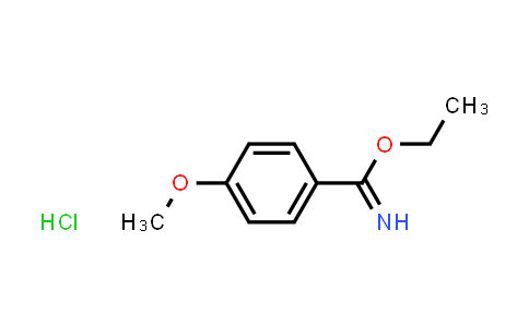 CAS No. 54998-29-7, Ethyl 4-methoxybenzimidate hydrochloride