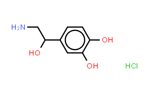 CAS No. 55-27-6, DL-Norepinephrine (hydrochloride)