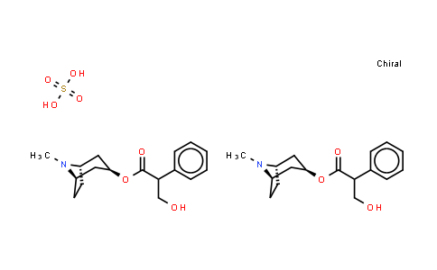CAS No. 55-48-1, Atropine (sulfate)