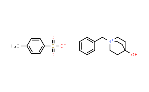 CAS No. 55023-26-2, 1-Benzyl-4-hydroxyquinuclidin-1-ium 4-methylbenzenesulfonate