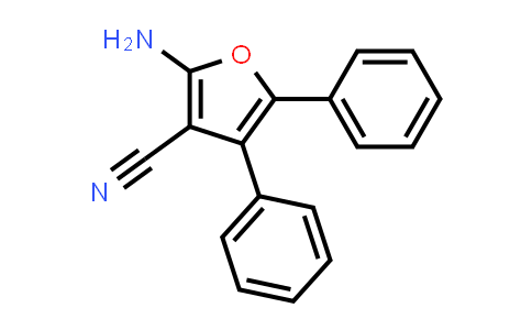 CAS No. 5503-73-1, 2-Amino-4,5-diphenylfuran-3-carbonitrile