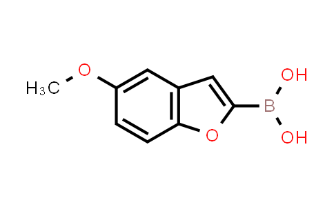 CAS No. 551001-79-7, (5-Methoxybenzofuran-2-yl)boronic acid