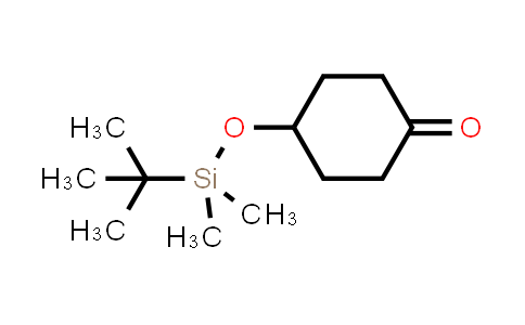CAS No. 55145-45-4, 4-((tert-Butyldimethylsilyl)oxy)cyclohexan-1-one