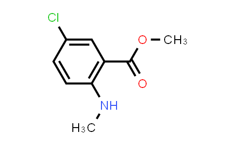CAS No. 55150-07-7, Methyl 5-chloro-2-(methylamino)benzoate