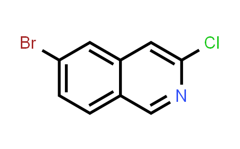 CAS No. 552331-06-3, 6-Bromo-3-chloroisoquinoline